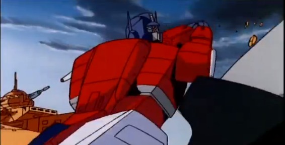 Optimus Prime vs Megatron HD Transformers The Movie 1986 - YouTube (29)